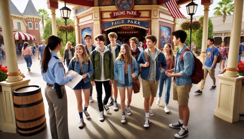 ディズニーランドで年齢確認 中学生も?