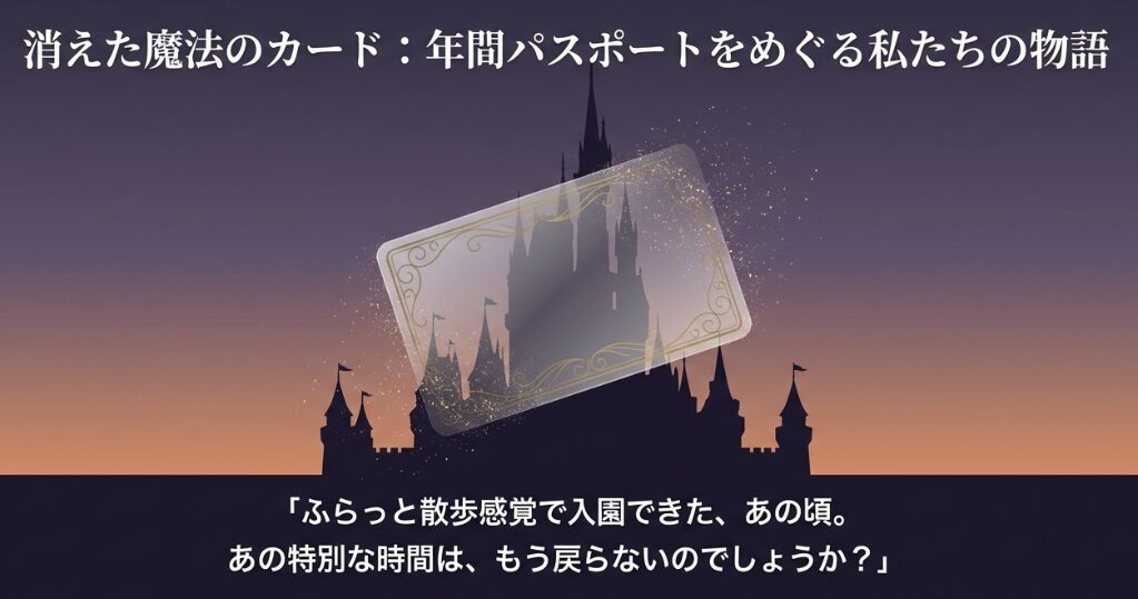 ディズニーランドシー年間パスポート